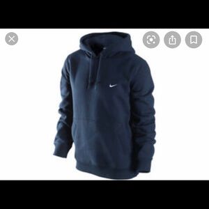 Navy nike hoodie